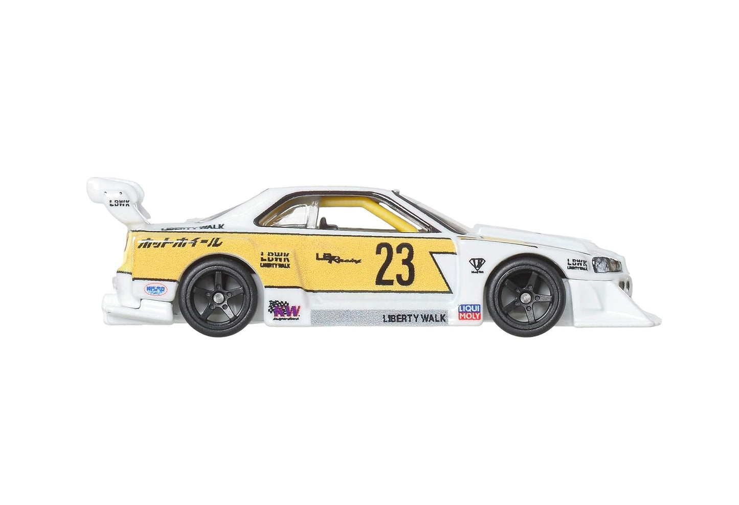 LB-ER34 Super Silhouette Nissan Skyline - Series Car Culture - Hot Wheels Premium Silhouette - Scala 1/64