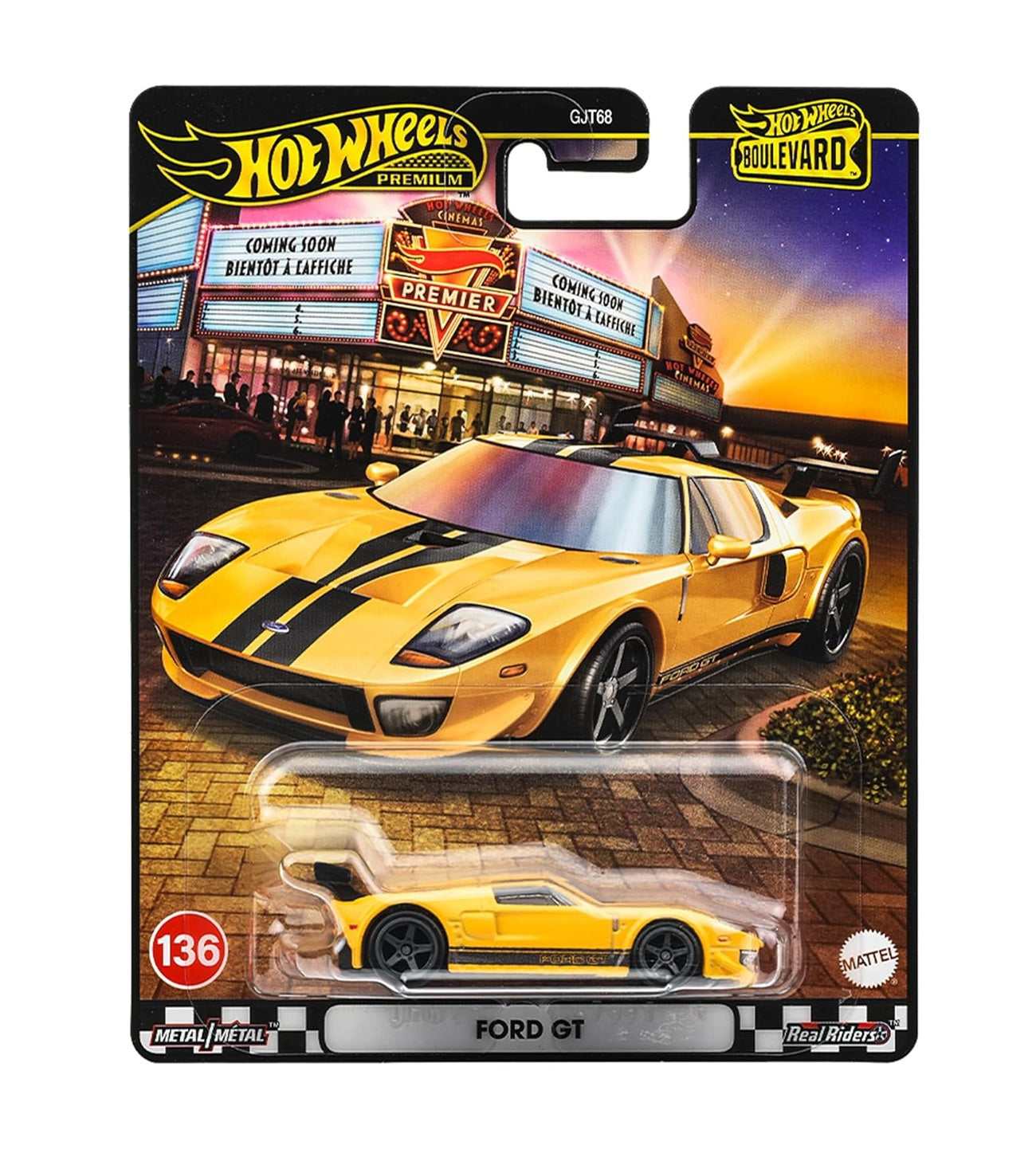 Ford GT #136 - Series Boulevard - Hot Wheels Premium - Scala 1/64