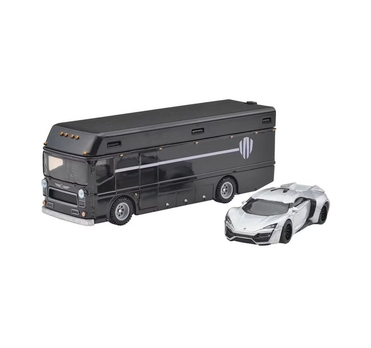 Lykan Hypersport + Euro Hauler - Series Car Culture Team Transport - Hot Wheels Premium - Scala 1/64
