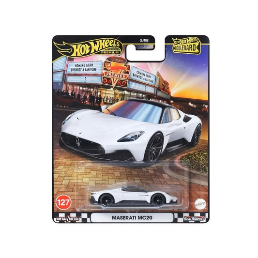 Maserati MC20 #127 Boulevard Series - Hot Wheels Premium - Scala 1/64