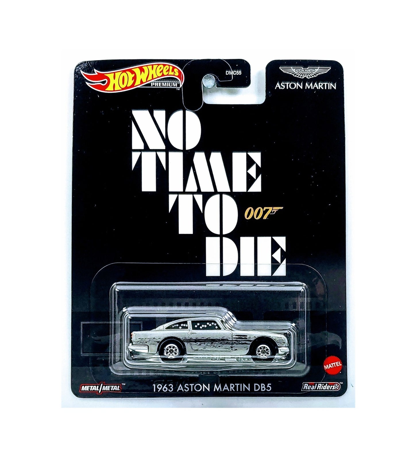 1963 Aston Martin DB5 GRL64 James Bond 007 "No Time To Die" - Hot Wheels Premium - Scala 1/64