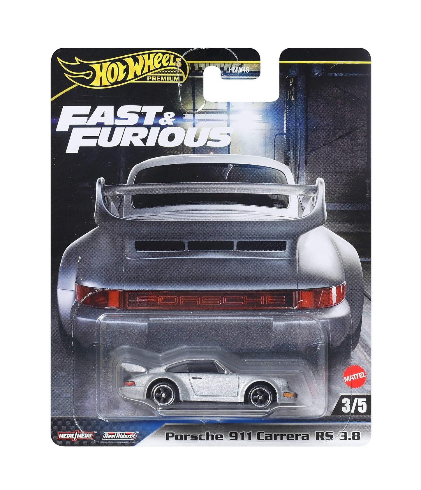 Porsche 911 Carrera RS 3.8 Fast & Furious - Hot Wheels Premium - Scala 1/64