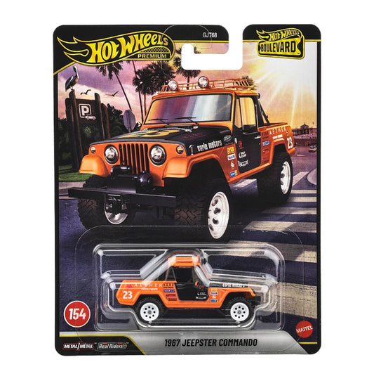 1967 Jeepster Commando #154 Boulevard Series - Hot Wheels Premium - Scala 1/64