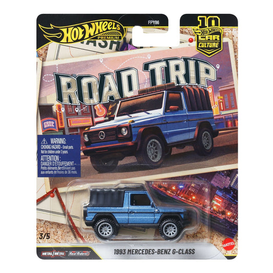 1993 Mercedes-Benz G-Class Road Trip Series - Hot Wheels Premium - Scala 1/64