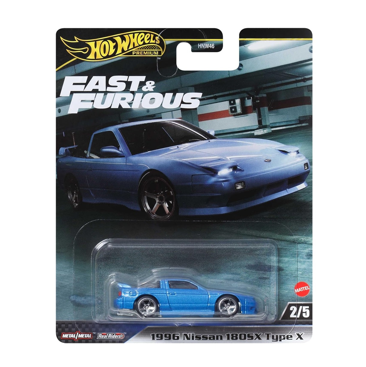 1996 Nissan 180SX Type X Fast & Furious - Hot Wheels Premium - Scala 1/64