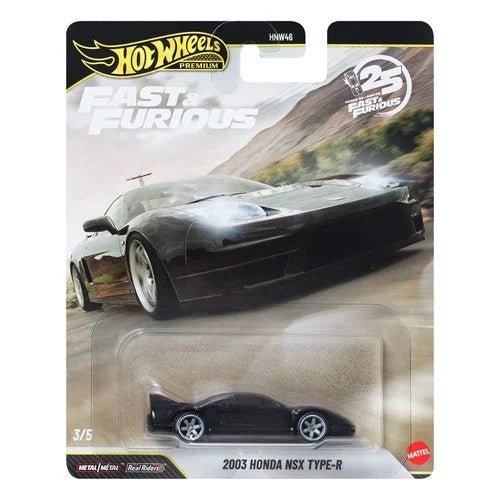 Hot Wheels Premium - 2003 Honda NSX Type R Fast & Furious 25th Anniversary - Scala 1/64