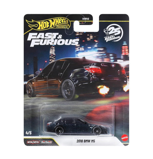 Hot Wheels Premium - 2010 BMW M5 Fast & Furious 25th Anniversary - Scala 1/64