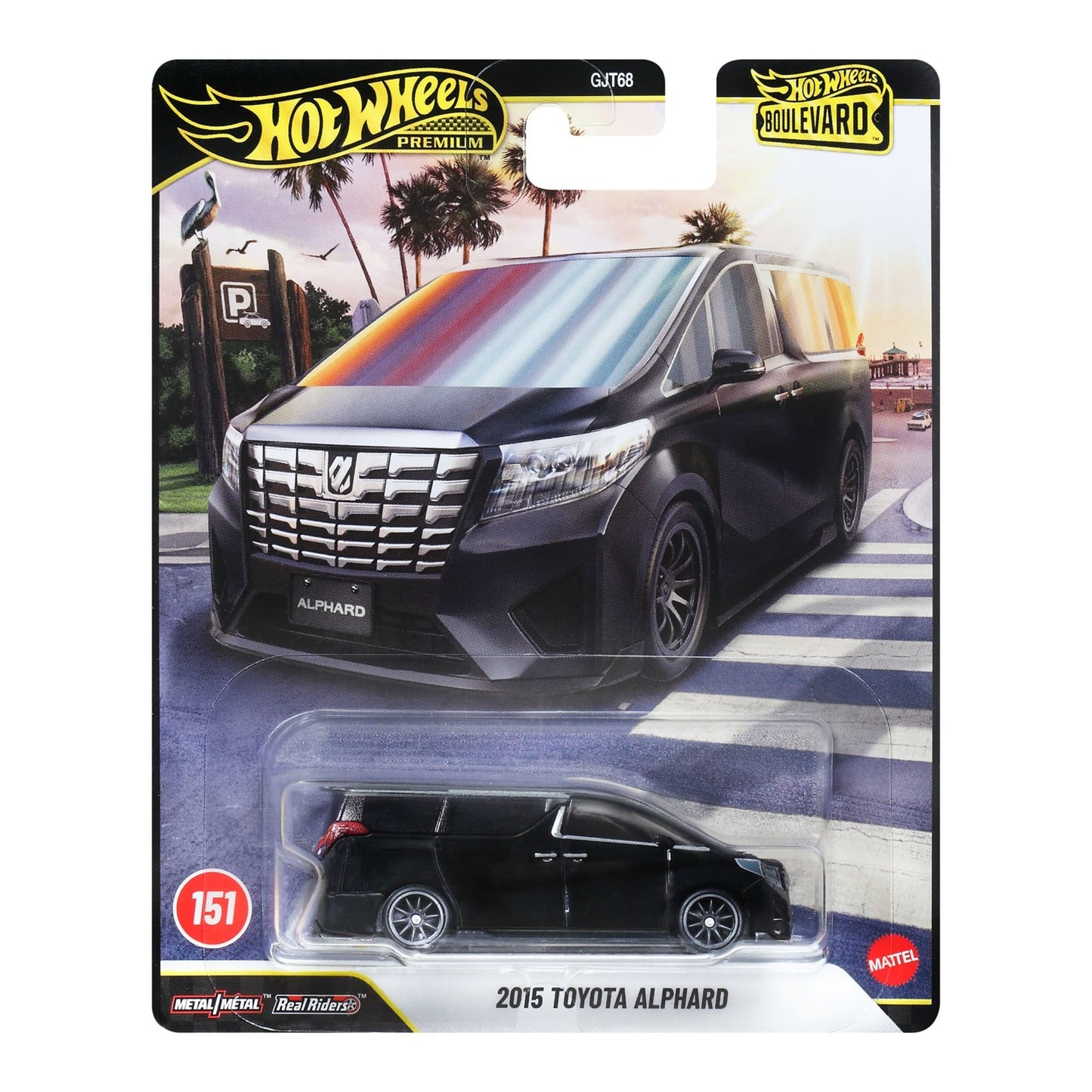 2015 Toyota Alphard #151 Boulevard Series - Hot Wheels Premium - Scala 1/64