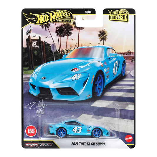 2021 Toyota GR Supra #155 Boulevard Series - Hot Wheels Premium - Scala 1/64