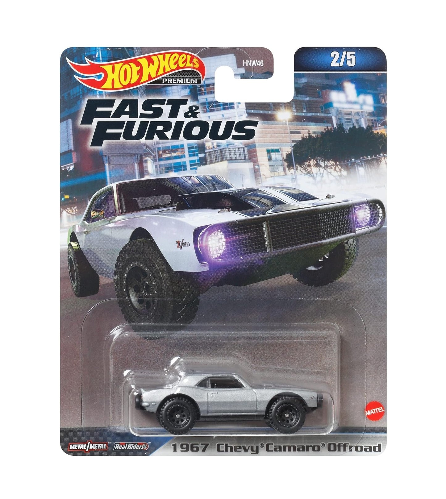 1967 Chevy Camaro Offroad Fast & Furious - Hot Wheels Premium - Scala 1/64