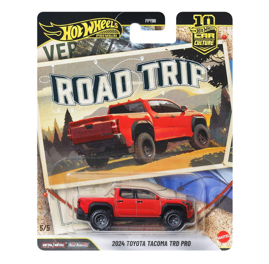 2024 Toyota Tacoma TRD PRO Road Trip Series - Hot Wheels Premium - Scala 1/64