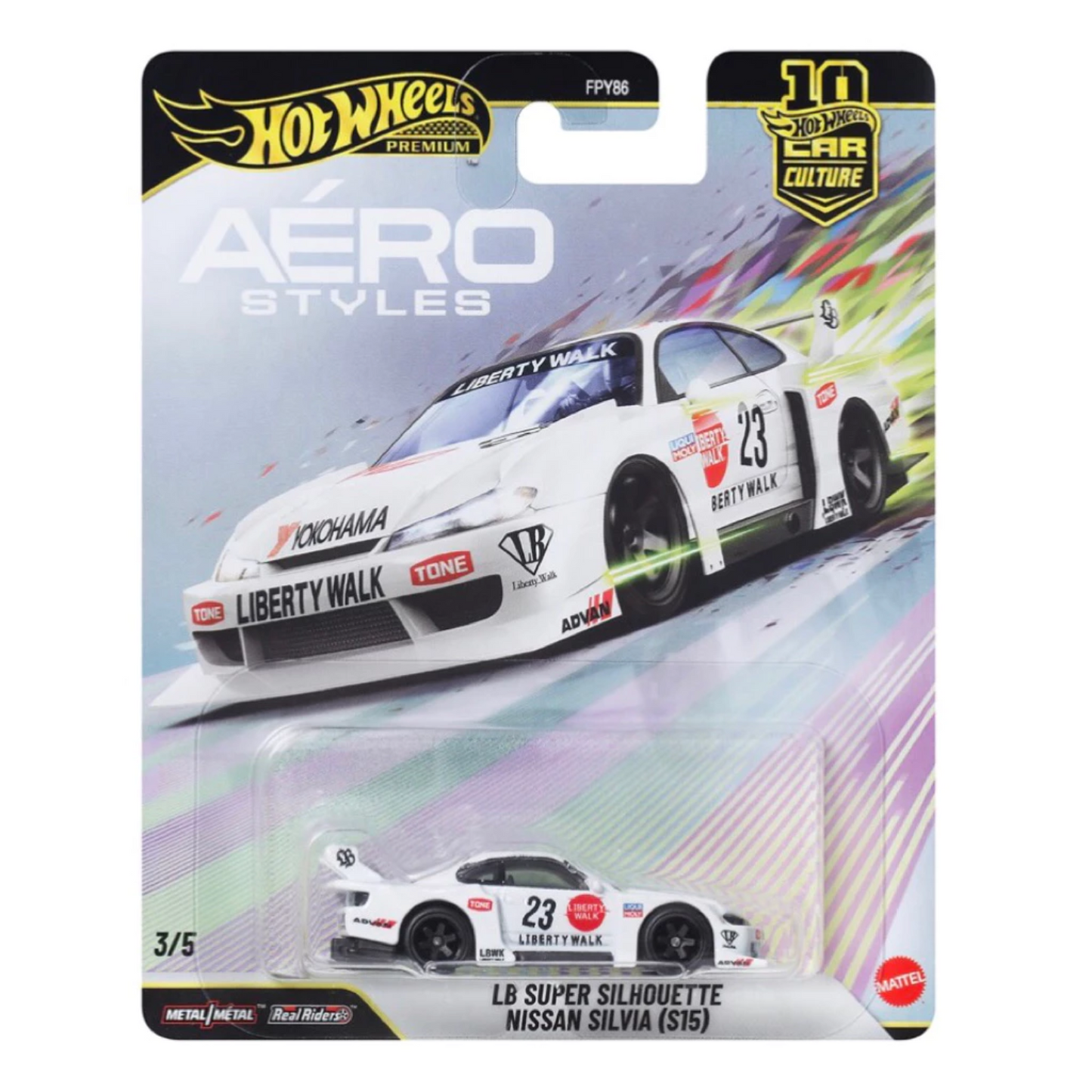 Aero Styles Set of 5 Cars - Hot Wheels Premium - Scala 1/64