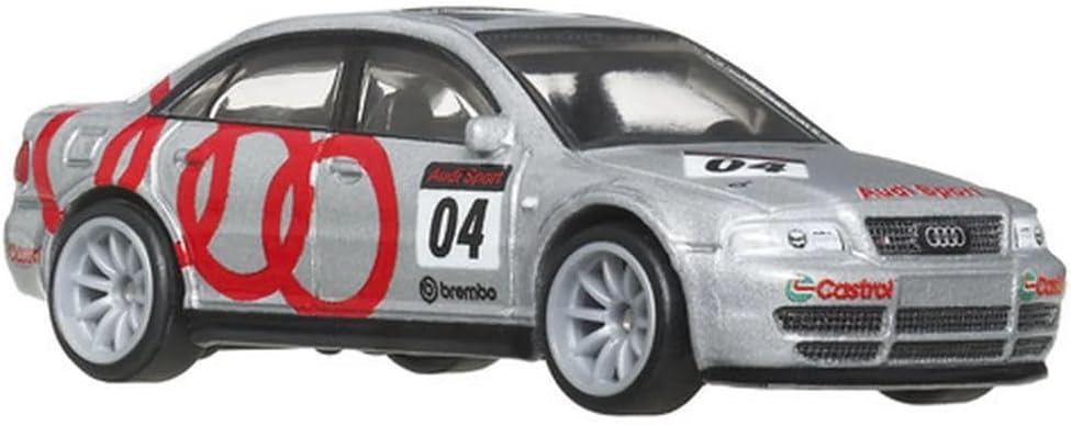 Audi S4 Quattro + Fleet Flyer - Series Car Culture Team Transport - Hot Wheels Premium - Scala 1/64