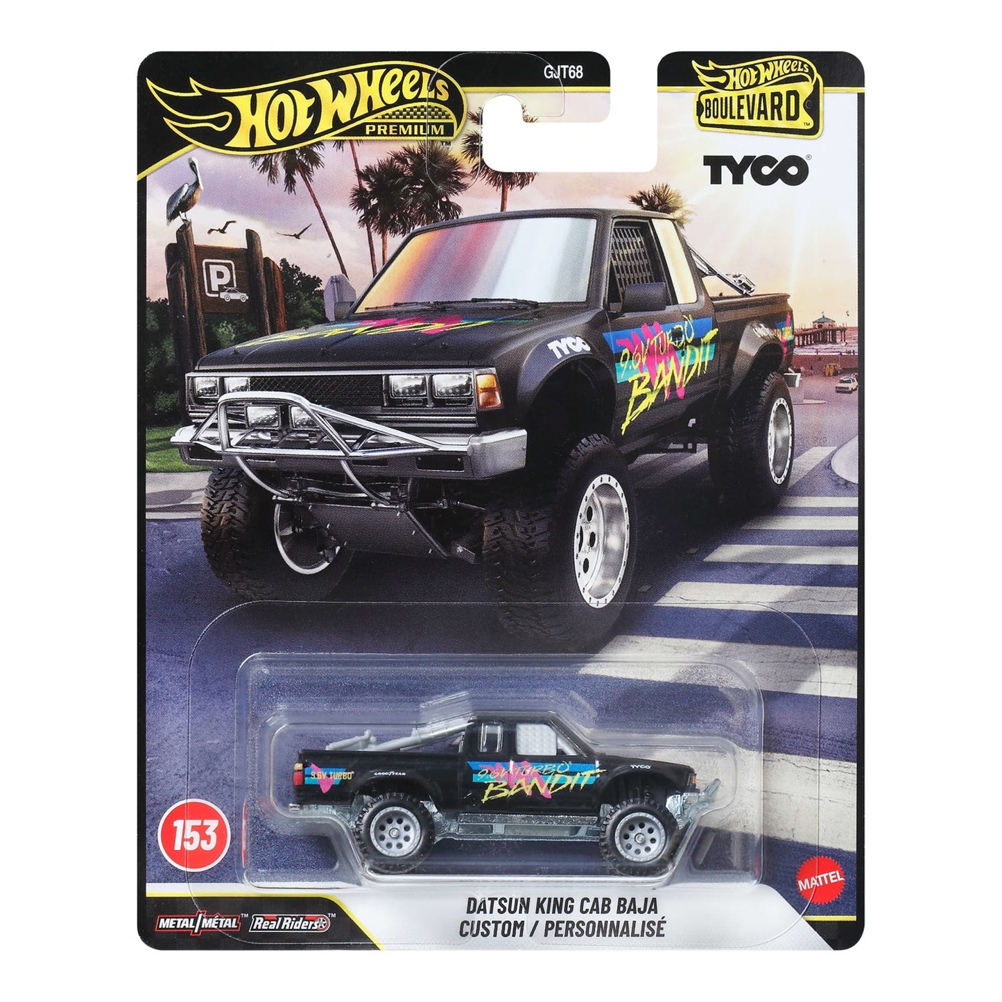 Datsun King Cab Baja Custom #153 Boulevard Series - Hot Wheels Premium - Scala 1/64