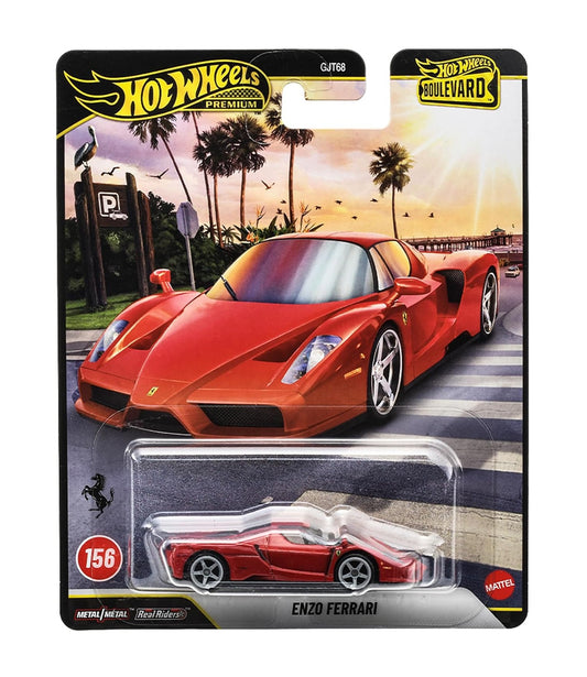 Hot Wheels Premium - Enzo Ferrari #156 Boulevard Series - Scala 1/64