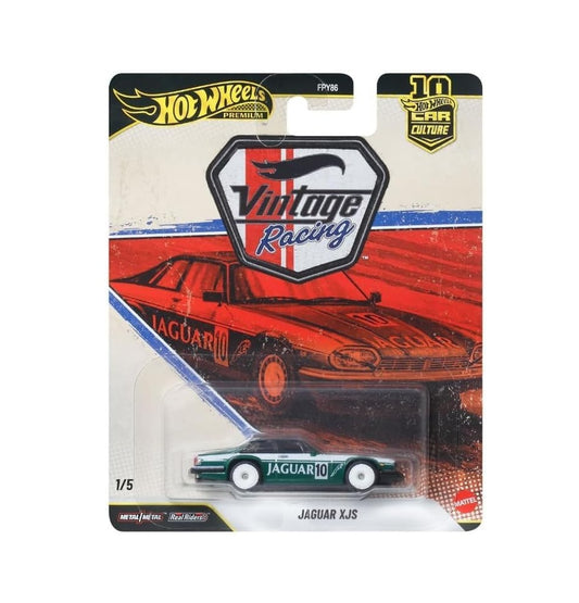 Jaguar XJS Vintage Racing Series - Hot Wheels Premium - Scala 1/64