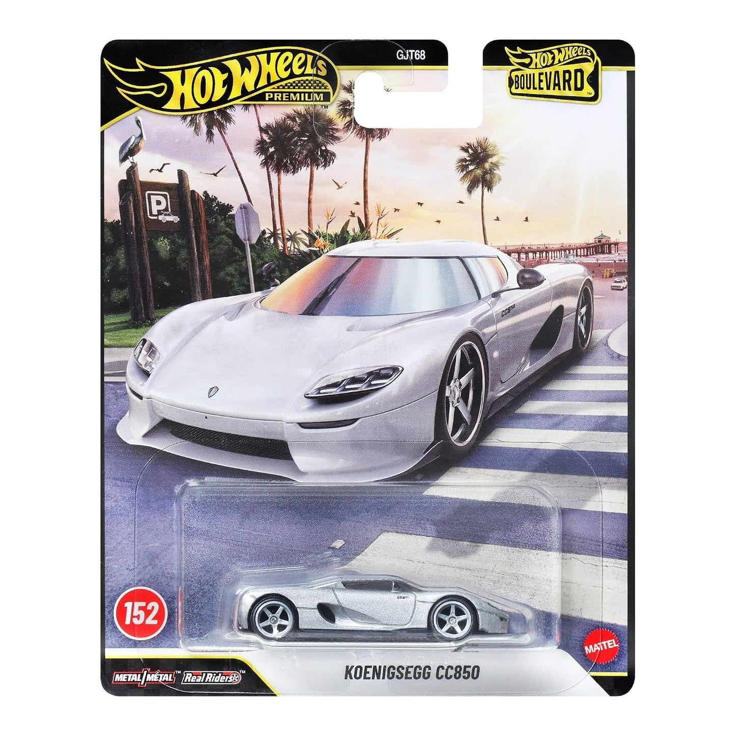 Koenigsegg CC850 #152 Boulevard Series - Hot Wheels Premium - Scala 1/64