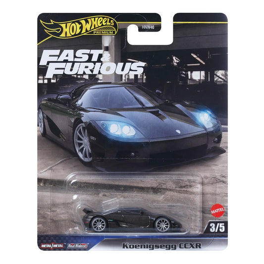 Koenigsegg CCXR Fast & Furious - Hot Wheels Premium - Scala 1/64