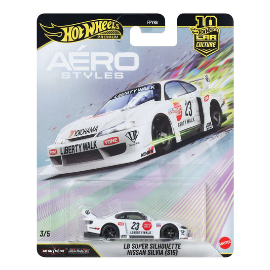 LB Super Silhouette Nissan Silvia (S15) Aero Styles Series - Hot Wheels Premium - Scala 1/64
