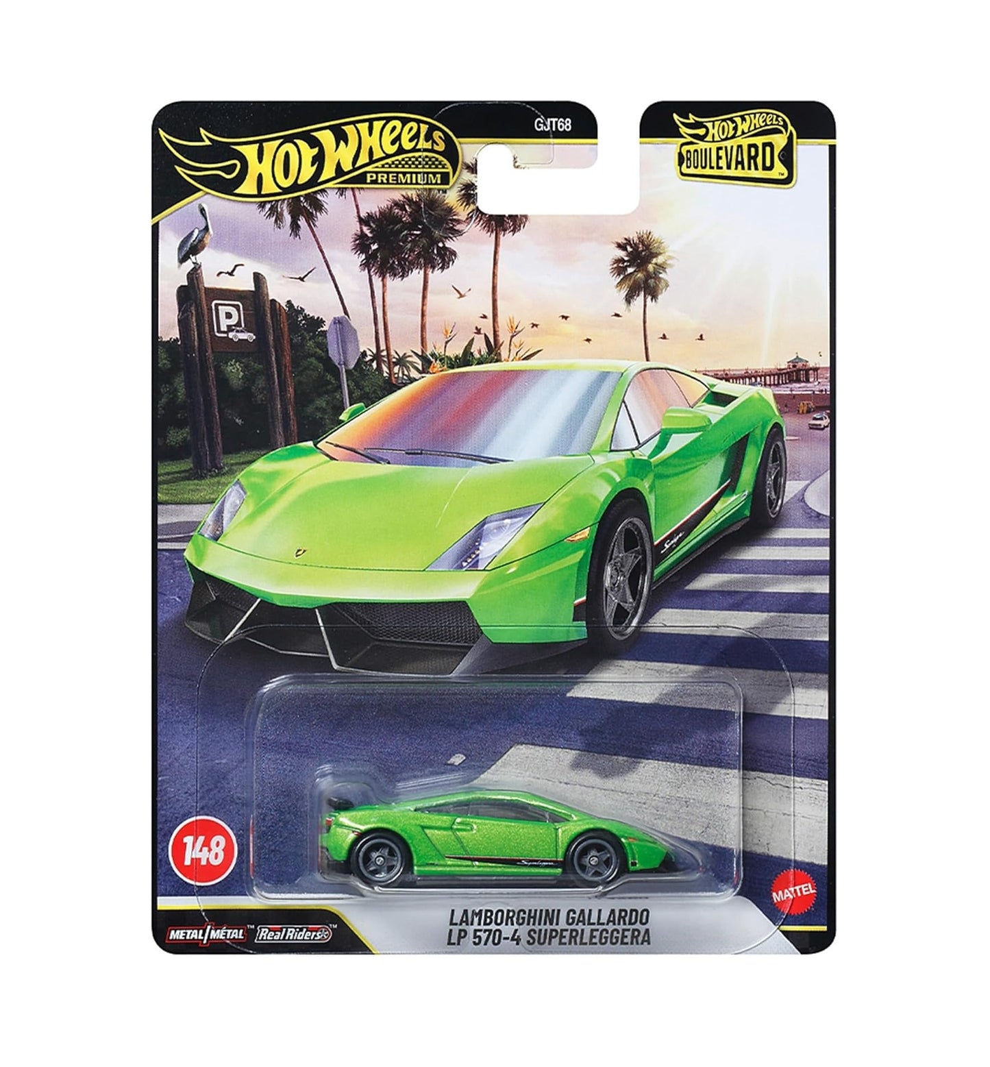 Lamborghini Gallardo LP 570-4 Superleggera #148 Boulevard Series - Hot Wheels Premium - Scala 1/64