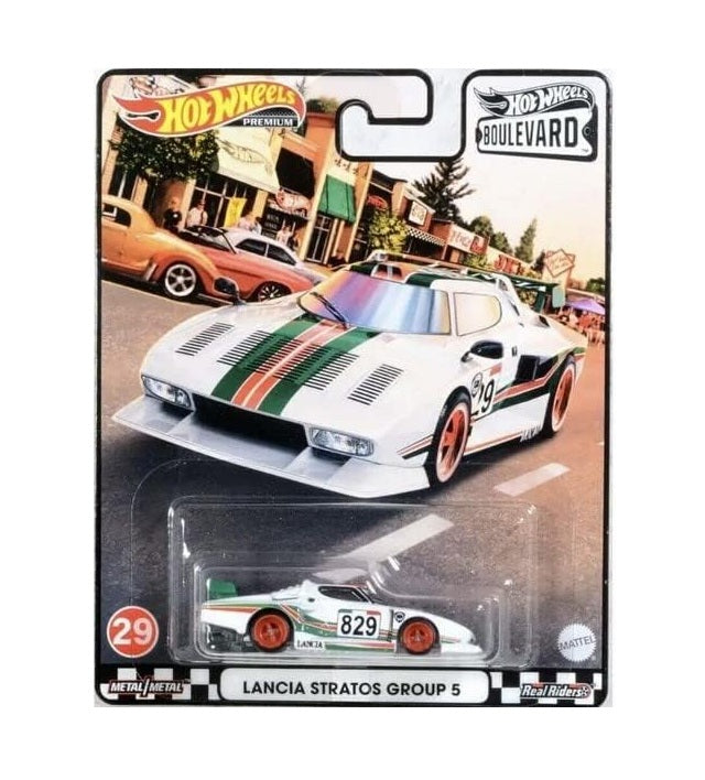 Lancia Stratos Group 5 #29 Boulevard Series - Hot Wheels Premium - Scala 1/64