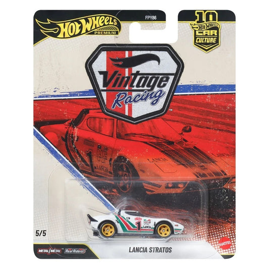 Lancia Stratos Vintage Racing Series - Hot Wheels Premium - Scala 1/64