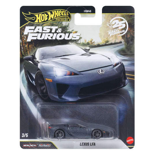 Lexus LFA Fast & Furious 25th Anniversary - Hot Wheels Premium - Scala 1/64