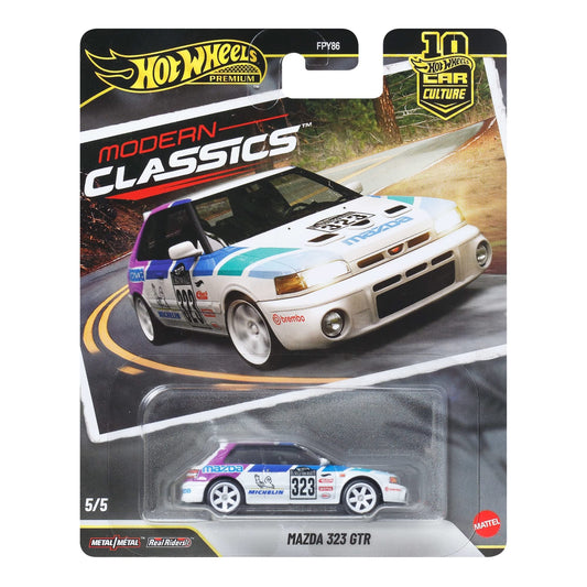 Mazda 323 GTR Modern Classics Series - Hot Wheels Premium - Scala 1/64