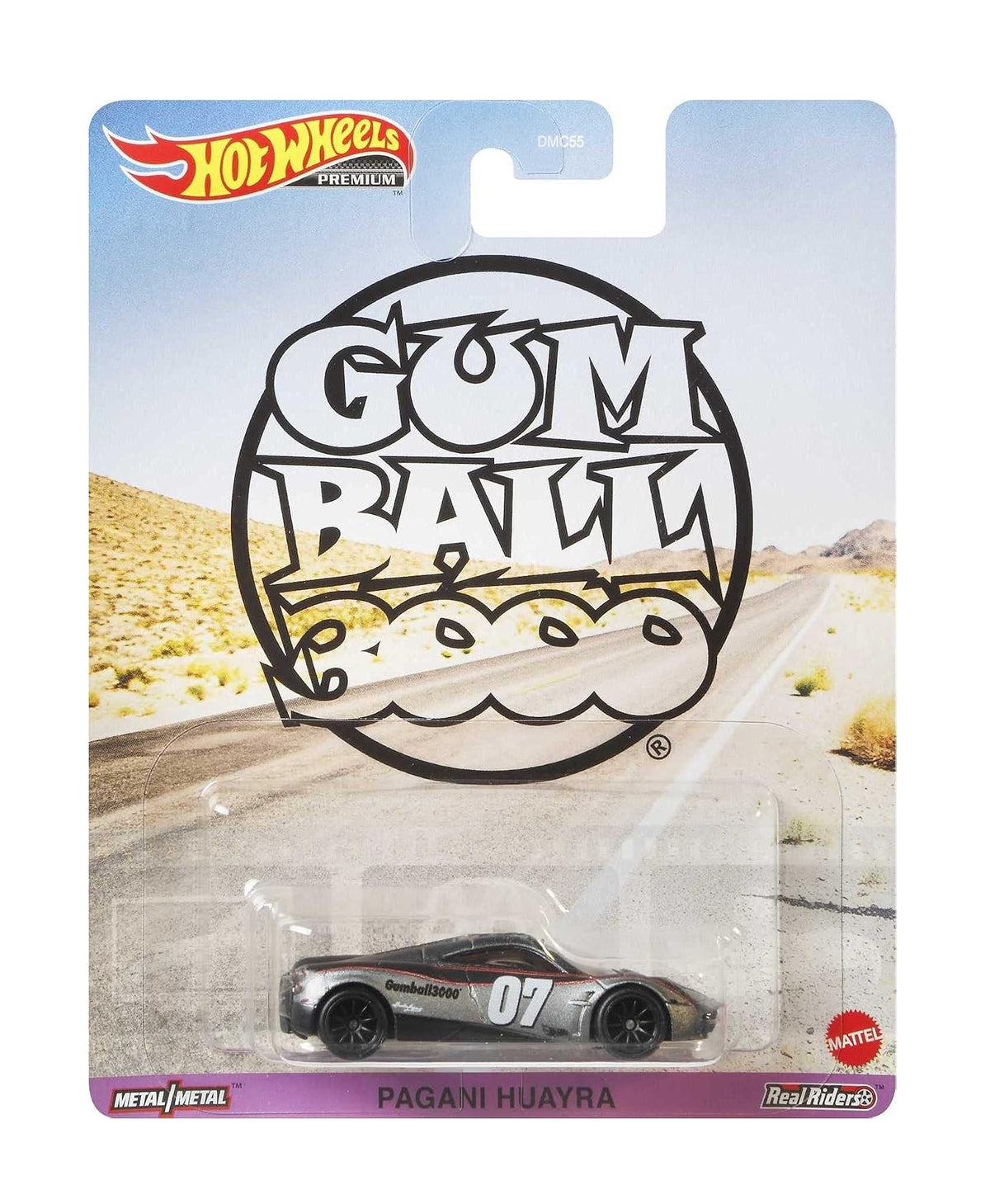Hot Wheels Premium - Pagani Huayra - Gum Ball 3000 - Scala 1/64