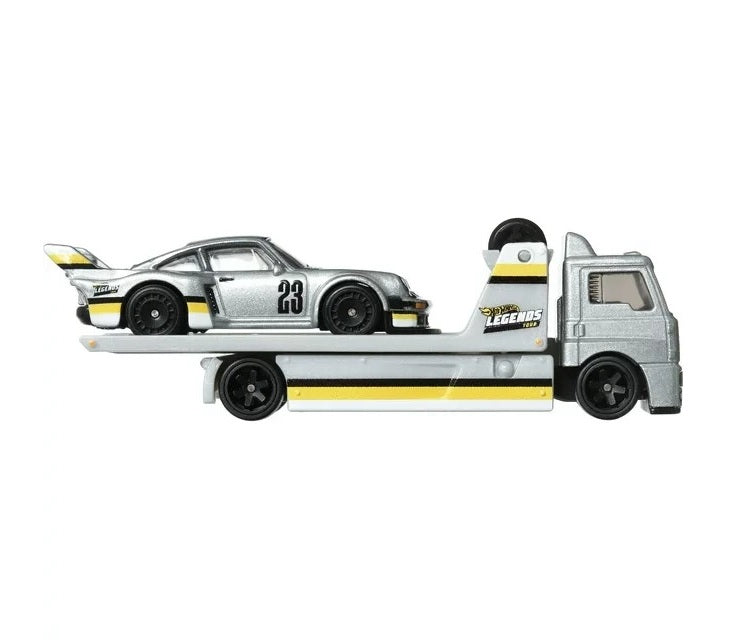 Porsche 934.5 + Fleet Street - Series Car Culture Team Transport - Hot Wheels Premium - Scala 1/64