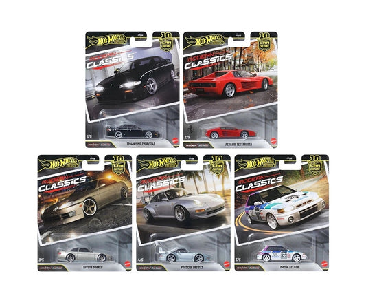 Set 2026 Modern Classics Series - Hot Wheels Premium - Scala 1/64