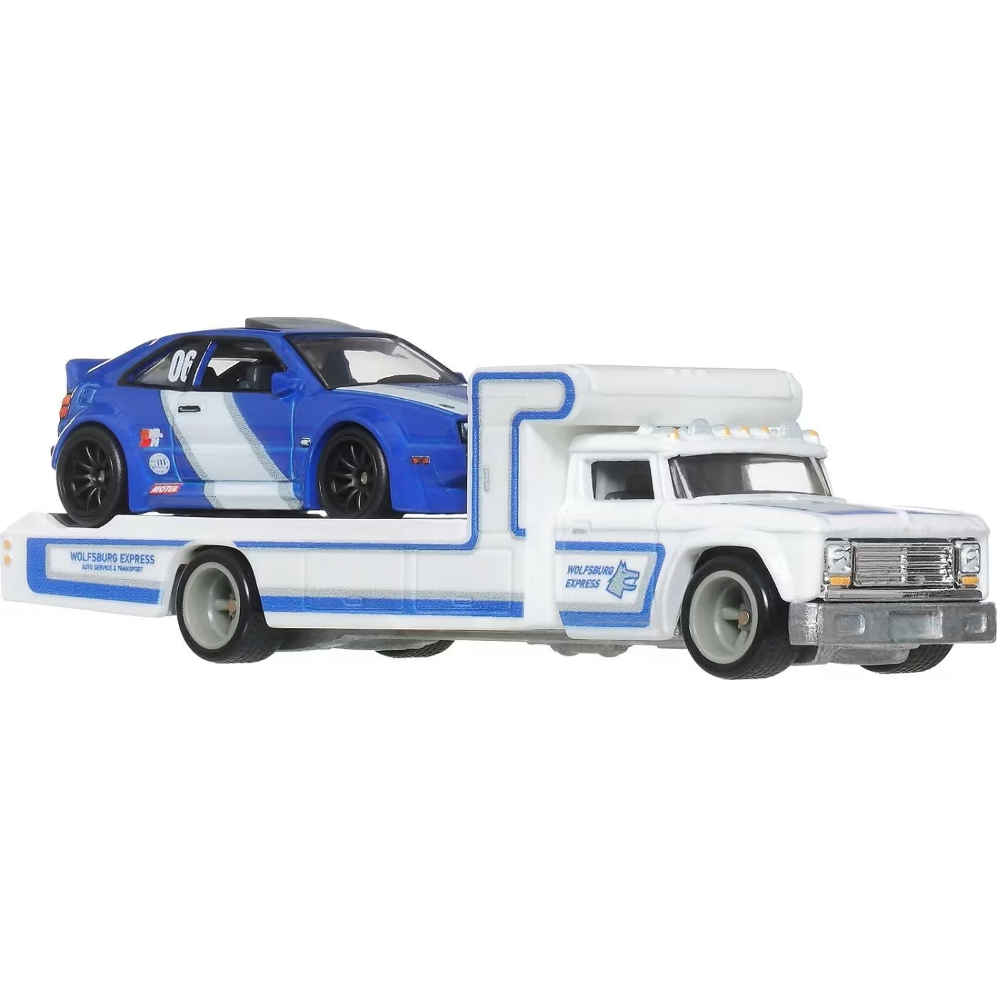 Volkswagen Corrado VR6 + Retro Rig - Series Car Culture Team Transport - Hot Wheels Premium - Scala 1/64