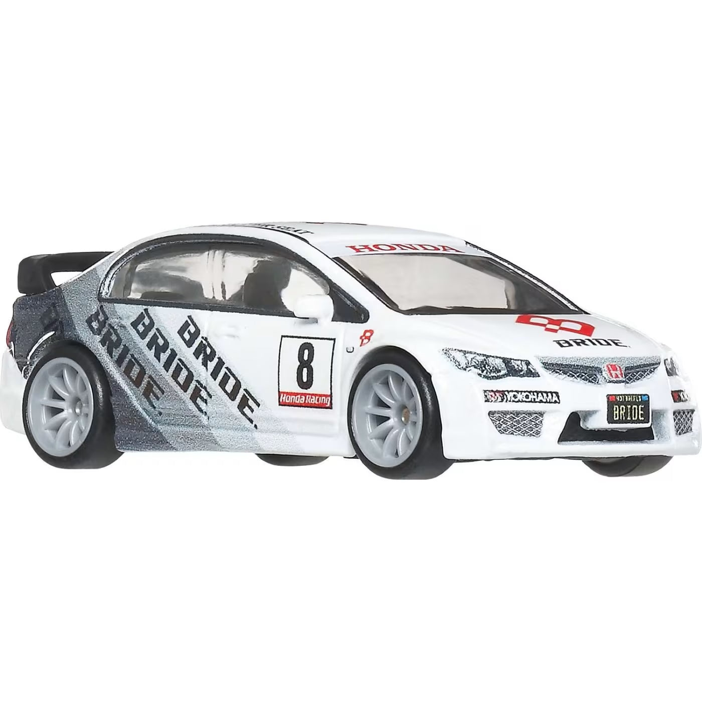 '07 Honda Civic Type R + Kousoku Hauler - Series Car Culture Team Transport - Hot Wheels Premium - Scala 1/64