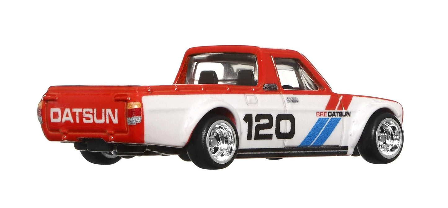 '75 BRE Datsun Sunny Truck (B120) #46 Boulevard Series - Hot Wheels Premium - Scala 1/64
