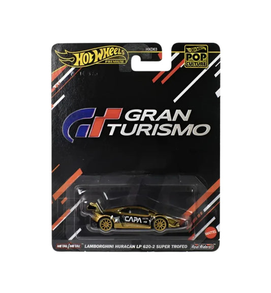 Lamborghini Huracan LP 620-2 Super Trofeo Gran Turismo - Hot Wheels Premium - Scala 1/64