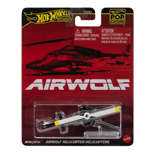 Airwolf Helicopter - Pop Culture - Hot Wheels Premium - Scala 1/64