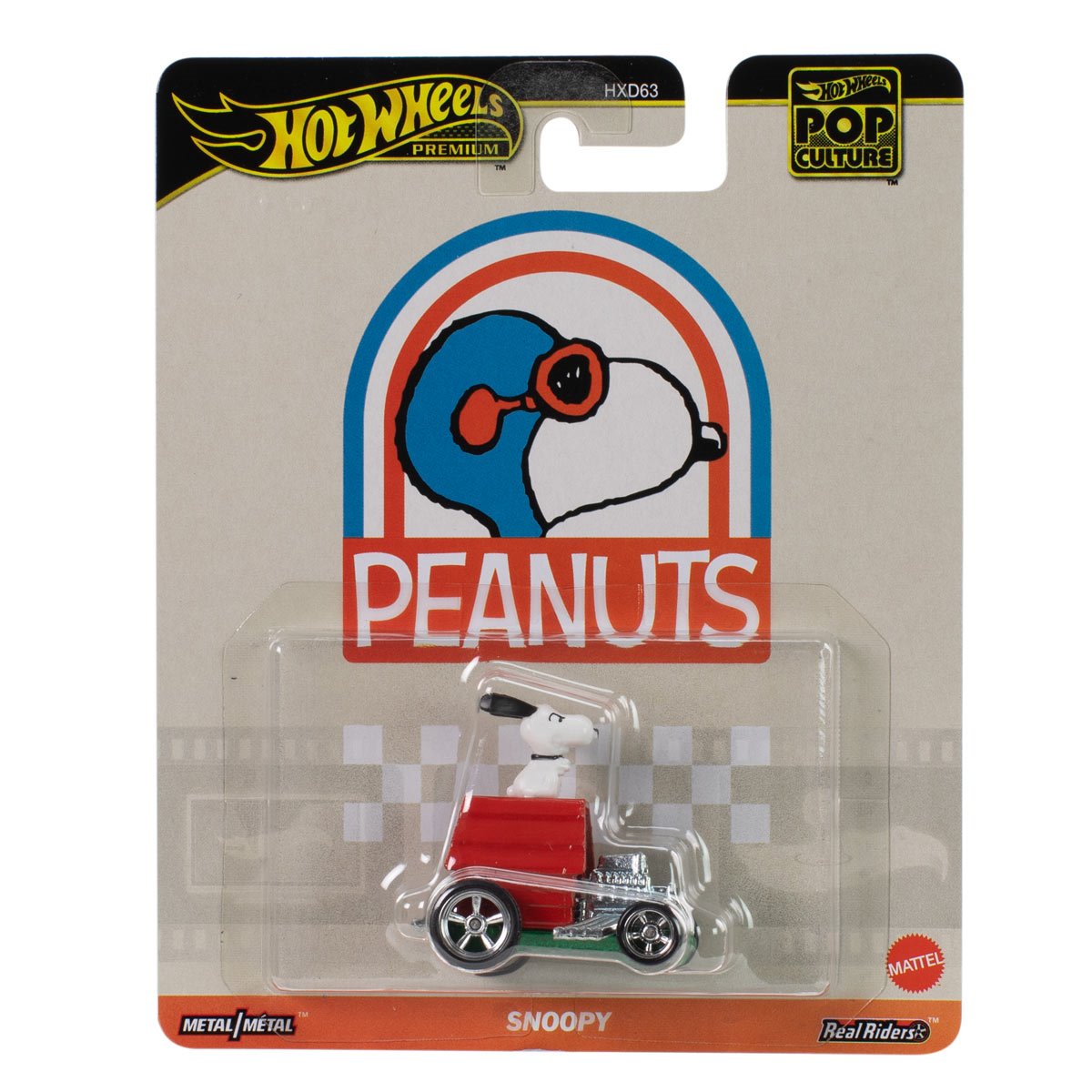 Peanuts Snoopy - Pop Culture - Hot Wheels Premium - Scala 1/64