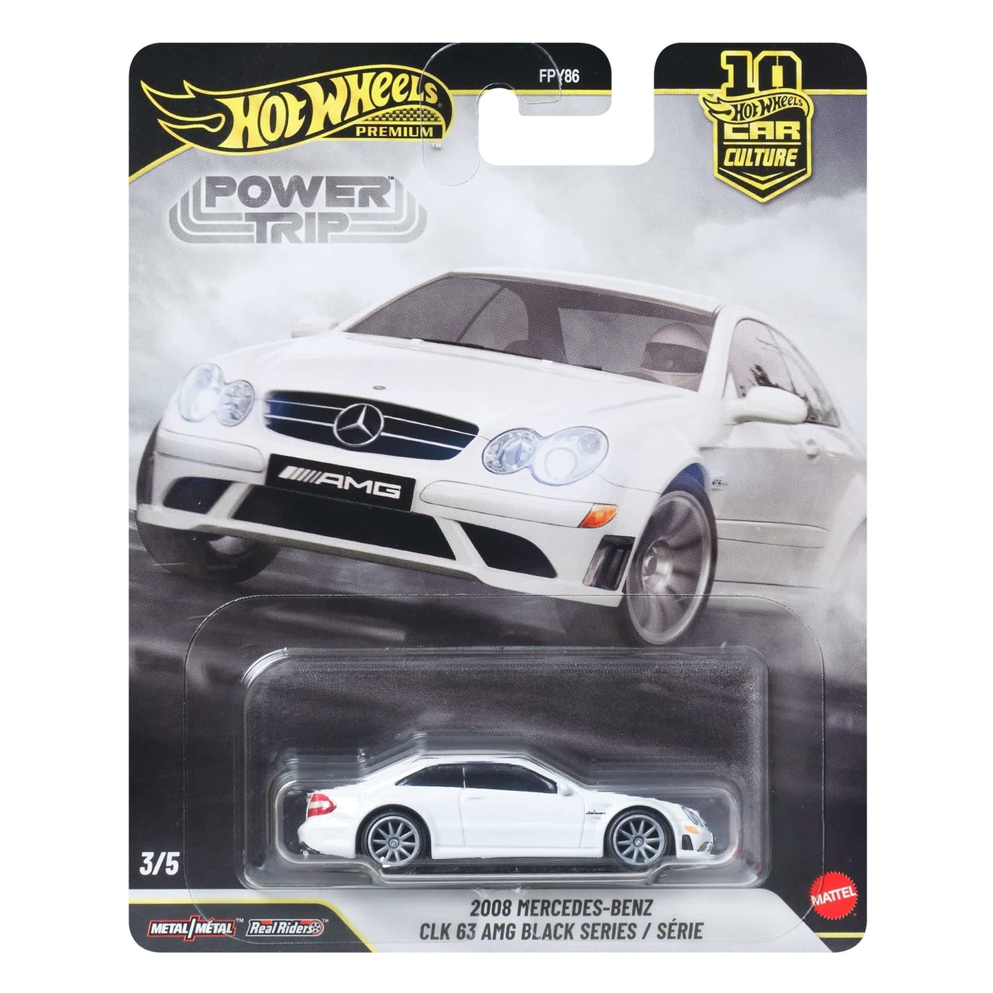 2008 Mercedes-Benz CLK 63 AMG Black Series - Hot Wheels Premium - Scala 1/64