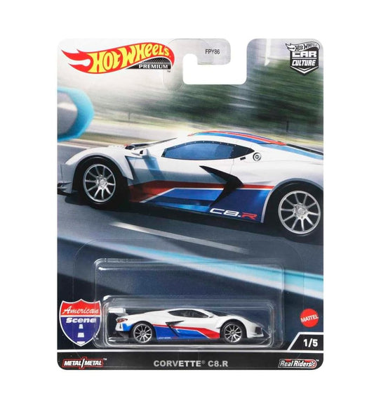 Corvette C8.R - Series Car Culture American Scene - Hot Wheels Premium - Scala 1/64