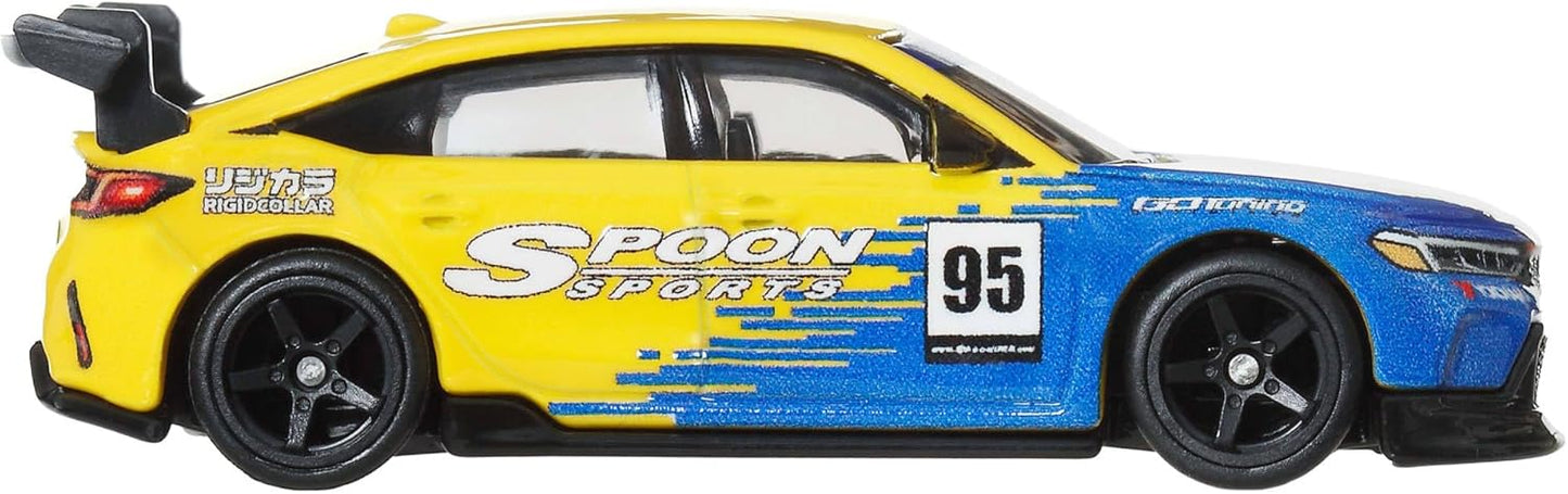 2-Pack '99 Honda Civic Type R (EK9) and Honda Civic Type R - Hot Wheels Premium - Scala 1/64