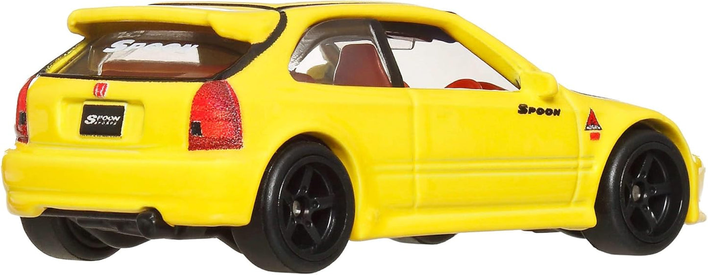 2-Pack '99 Honda Civic Type R (EK9) and Honda Civic Type R - Hot Wheels Premium - Scala 1/64