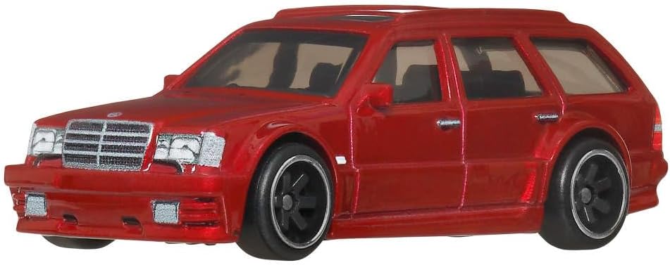 Mercedes-Benz E 36 AMG 36 Red Fast Wagons Series - Series Car Culture - Hot Wheels Premium - Scala 1/64