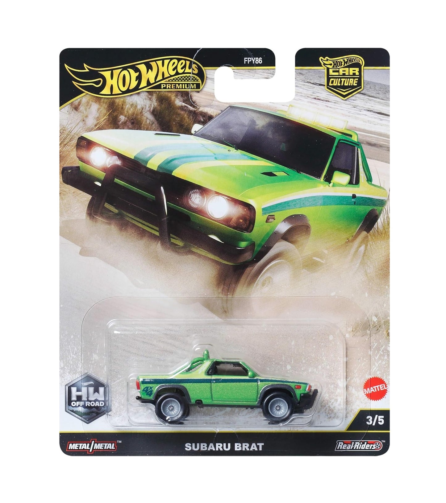 1998 Subaru Impreza 22B STi Ronin Run - Serie Car Culture - Hot Wheels - Escala 1/64