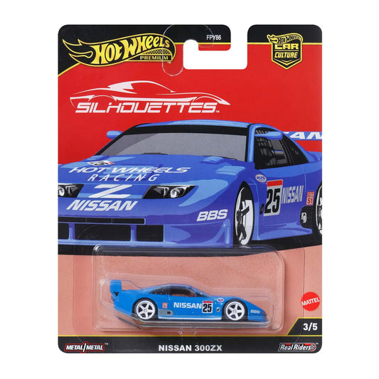 Nissan 300ZX - Series Car Culture - Silhouettes - Hot Wheels Premium -Scala 1/64