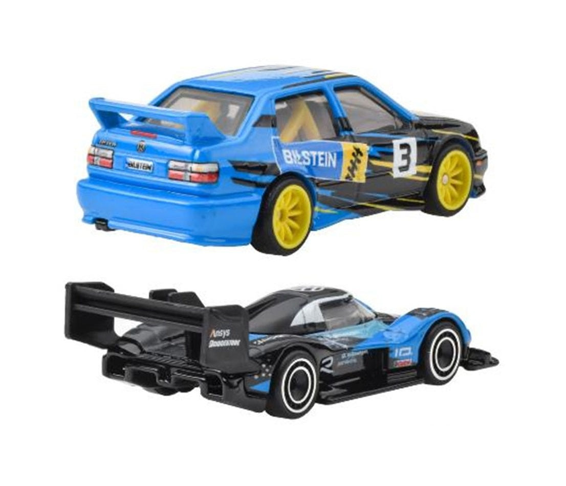 2-Pack VW Jetta MK3 & Volkswagen ID R - Hot Wheels Premium - Scala 1/64