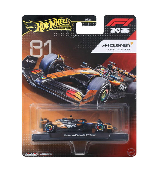McLaren MCL39 F1 2025 Oscar Piastri #81 - Formula 1 - Hot Wheels Premium - Scala 1/64