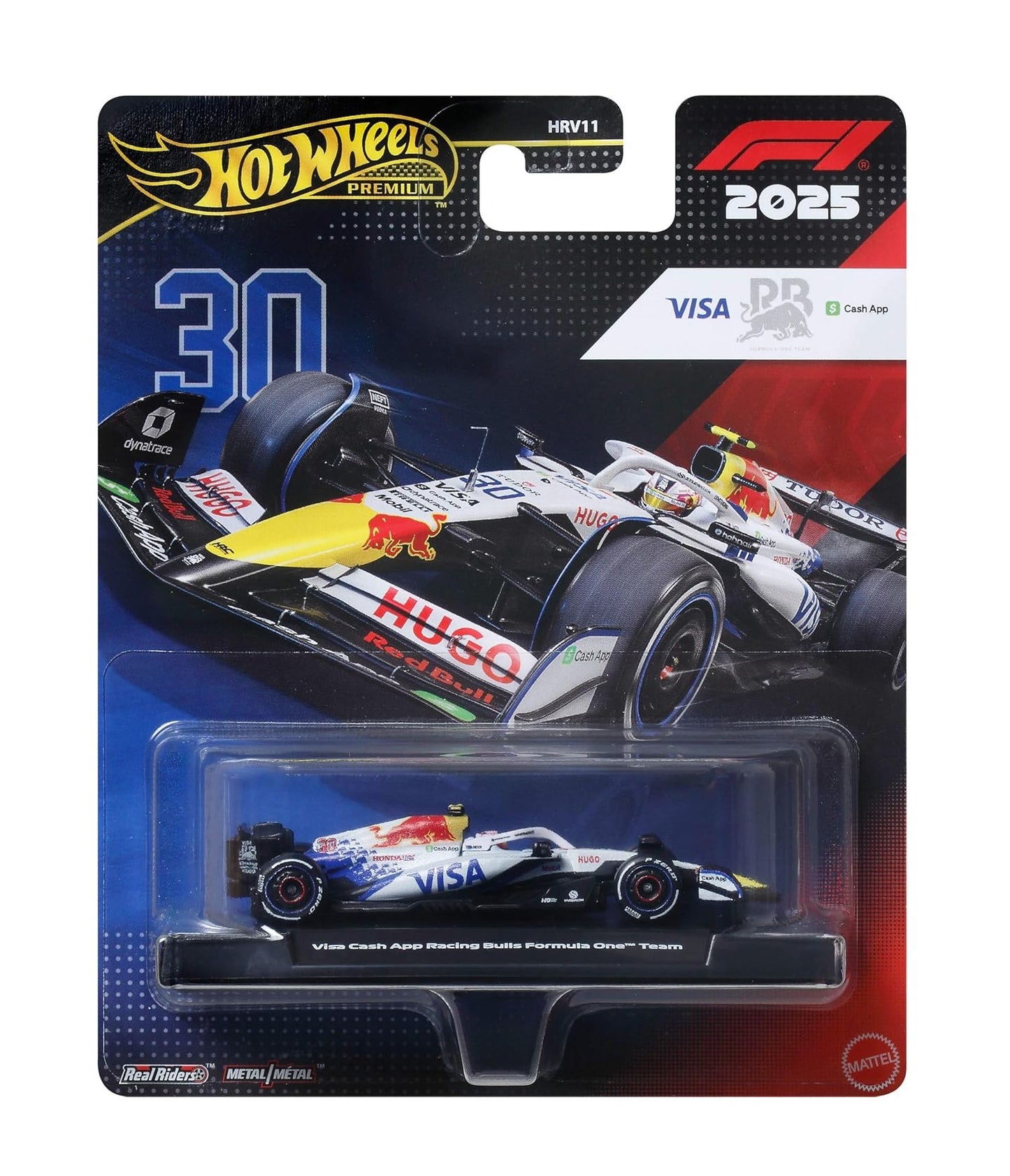 Set 5 Modelli 2025 - Formula 1 - Hot Wheels Premium - Scala 1/64