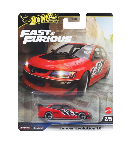 Lancer Evolution IX Fast & Furious - Hot Wheels Premium - Scala 1/64