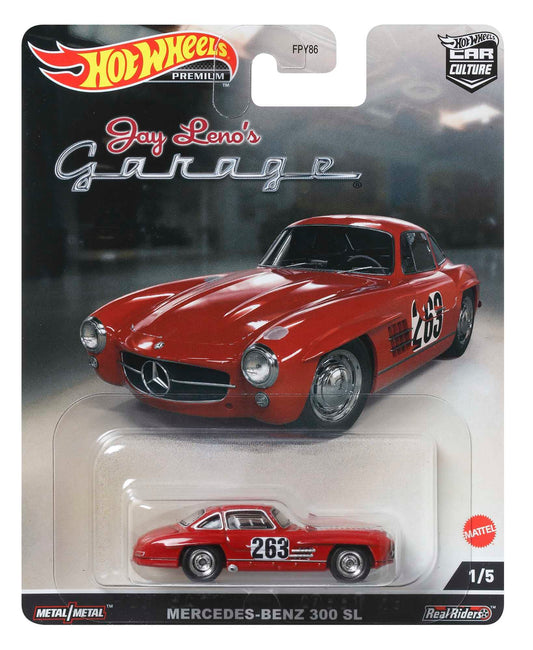 Mercedes-Benz 300 SL Rojo - Serie Car Culture - Hot Wheels - Escala 1/64