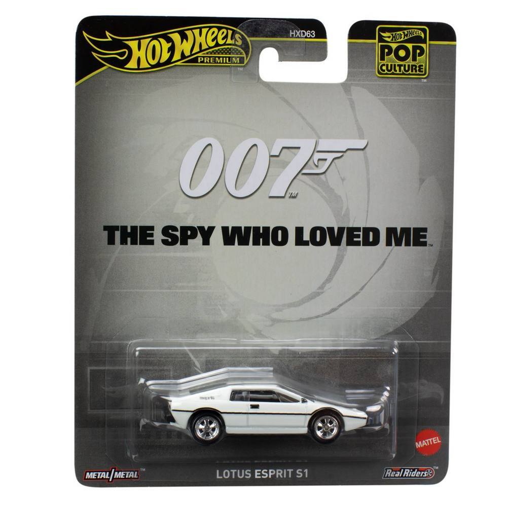 007 Lotus Esprit S1 Series Pop Culture - Hot Wheels premium - Scala 1/64